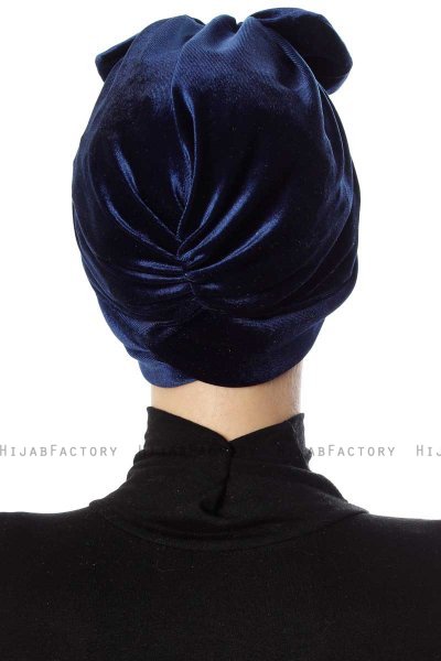 Ekin - Marineblauw Turban