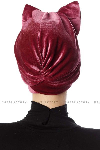 Ekin - Donker Roze Turban