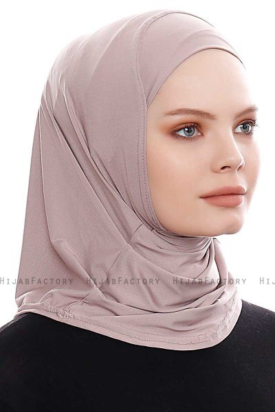 Elif - Steen Grijs Sport Hijab - Ecardin