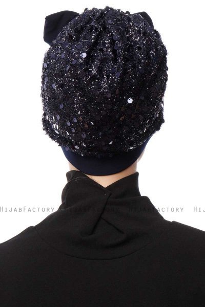 Enfleda - Marineblauw Turban