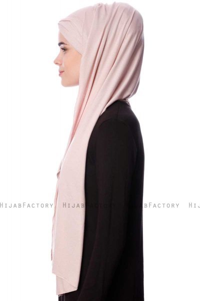 Eslem - Oudroze Pile Jersey Hijab - Ecardin