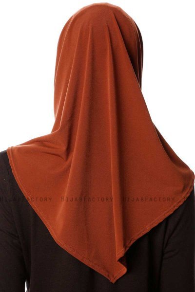 Esma - Baksteenrood Amira Hijab - Firdevs