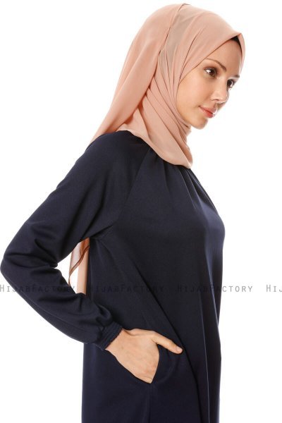 Esra - Marineblauw Jurk - Miss Halima