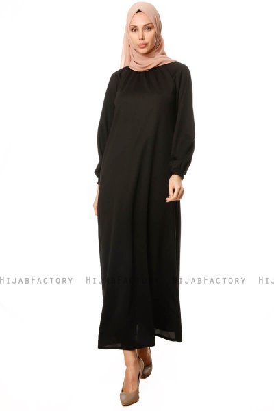 Esra - Zwart Jurk - Miss Halima