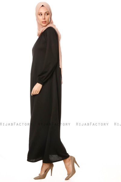 Esra - Zwart Jurk - Miss Halima