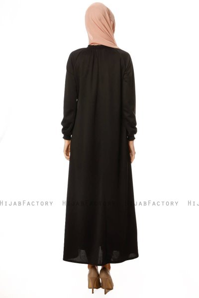 Esra - Zwart Jurk - Miss Halima