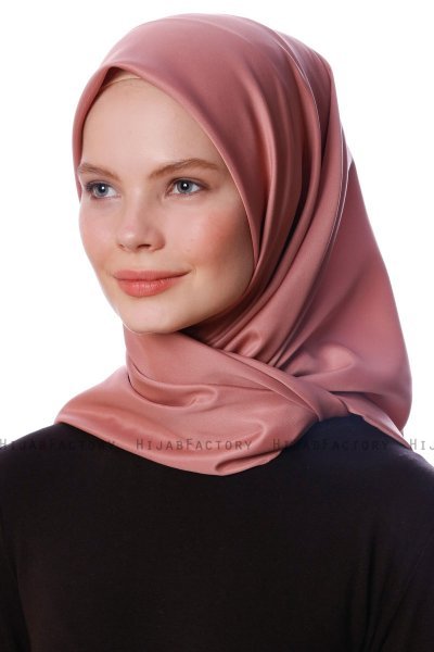 Eylul - Oudroze Plein Rayon Hijab