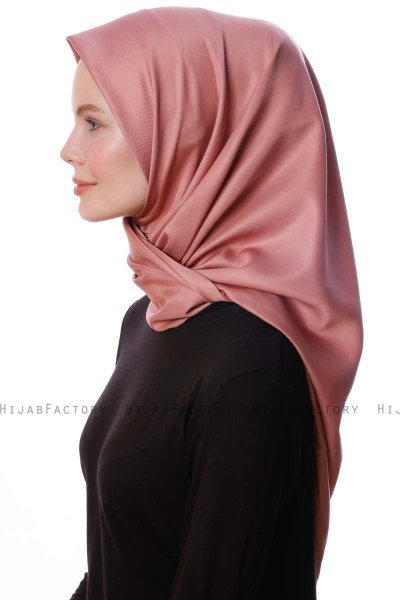 Eylul - Oudroze Plein Rayon Hijab