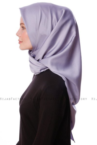 Eylul - Grijs Plein Rayon Hijab