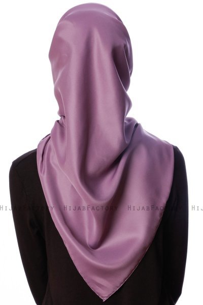 Eylul - Purper Plein Rayon Hijab