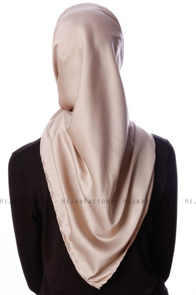 Eylul - Taupe Plein Rayon Hijab