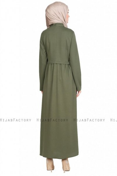 Farah Khaki Modest Abaya Miss Halima 280173e