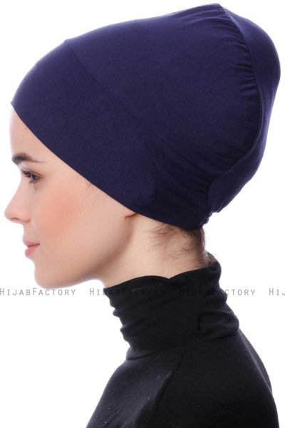 Fatma - Marineblauw Onderkapje - Özsoy