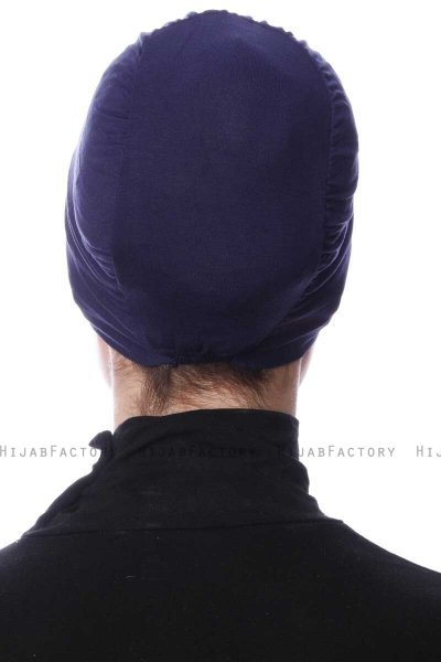 Fatma - Marineblauw Onderkapje - Özsoy