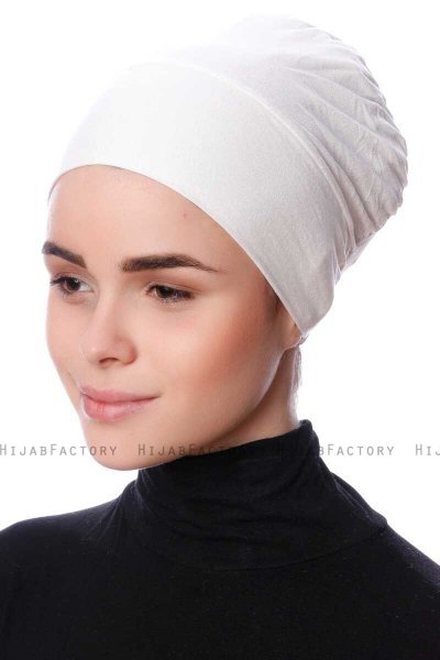 Fatma - Wit Onderkapje - Özsoy