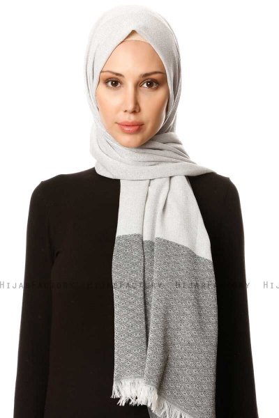 Fehime - Grijs Hijab - Özsoy