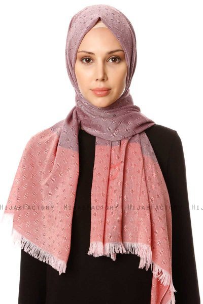 Fehime - Donker Roze Hijab - Özsoy