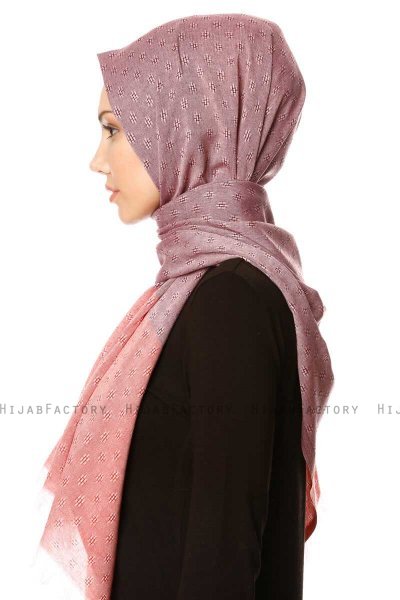 Fehime - Donker Roze Hijab - Özsoy