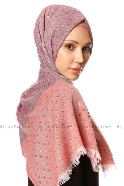 Fehime - Donker Roze Hijab - Özsoy