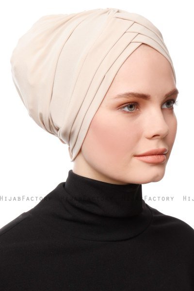 Gamze - Beige Turban