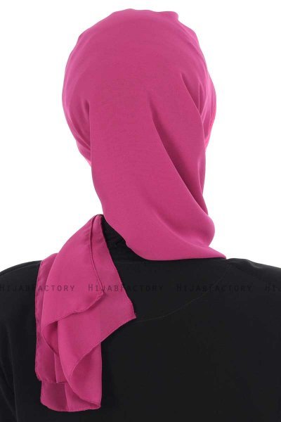 Gill - Fuchsia & Fuchsia Praktisch Hijab