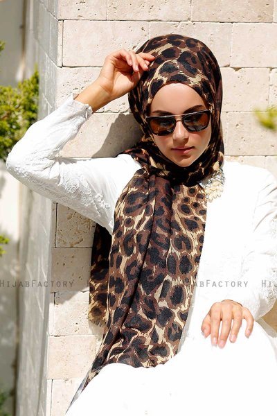 Gizala - Luipaard Gevormde Hijab - Sal Evi