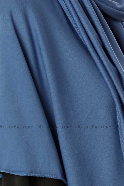 Hande - Indigo Katoen Hijab - Gülsoy