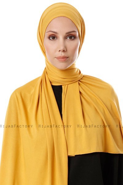 Hande - Perzik Katoen Hijab - Gülsoy