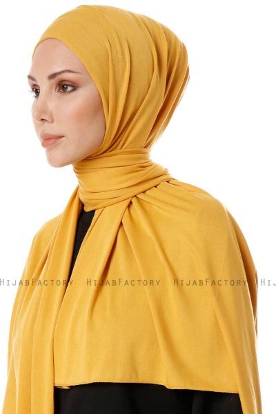 Hande - Perzik Katoen Hijab - Gülsoy
