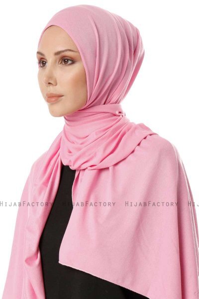 Hande - Roze Katoen Hijab - Gülsoy
