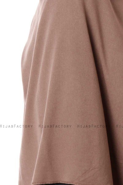 Hande - Taupe Katoen Hijab - Gülsoy