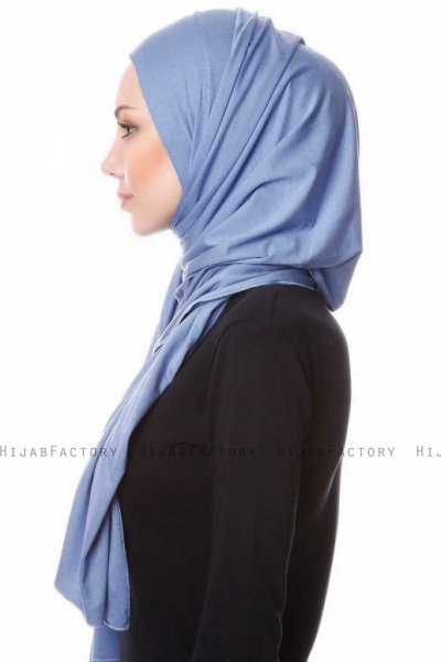 Hanfendy Indigo Praktisk One Piece Hijab Sjal 201741c