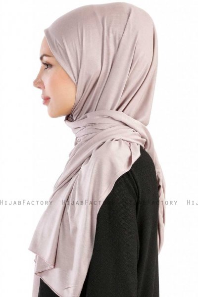 Hanfendy Stengrå Praktisk One Piece Hijab Sjal Ecardin 201738-3