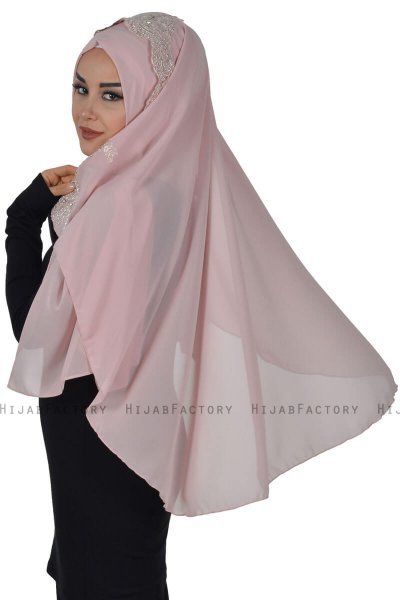 Helena - Oudroze Praktisch Hijab - Ayse Turban