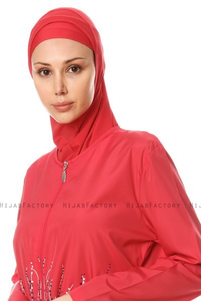 Hiranur - Framboos Burkini - Tesmay