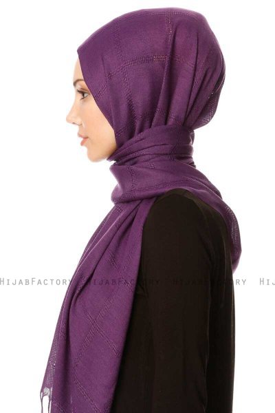 Huriye - Purper Hijab - Özsoy