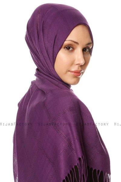 Huriye - Purper Hijab - Özsoy