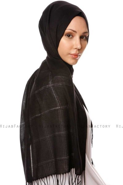 Huriye - Zwart Hijab - Özsoy