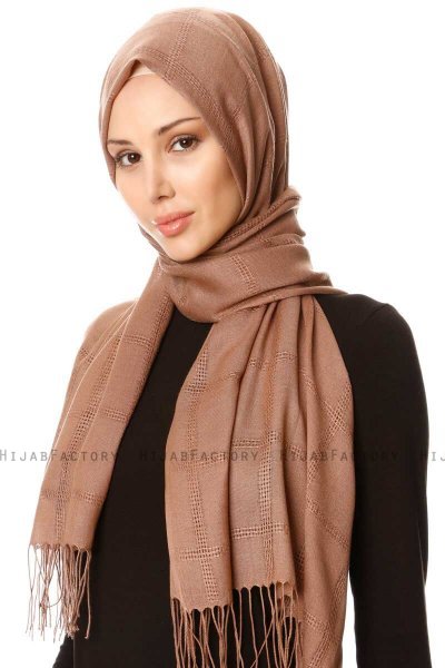 Huriye - Taupe Hijab - Özsoy
