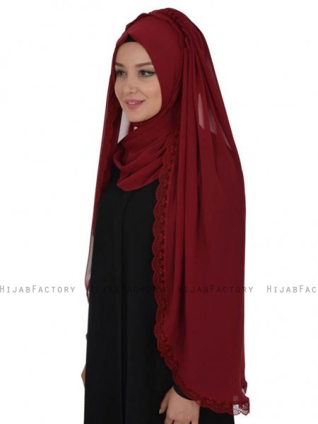 Ida Bordeaux Praktisk Hijab Ayse Turban 328505e