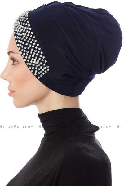Irmak - Marineblauw Turban