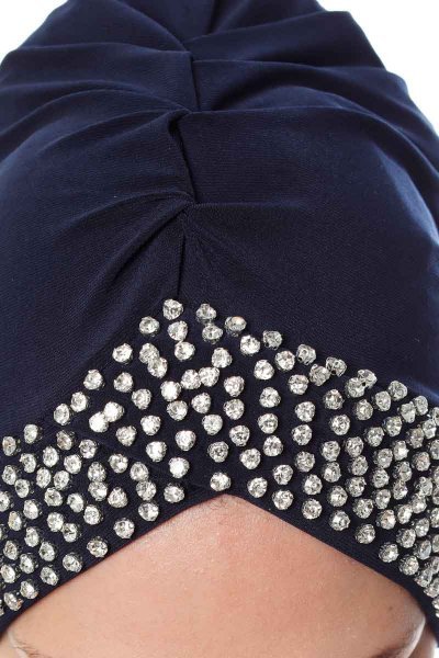 Irmak - Marineblauw Turban