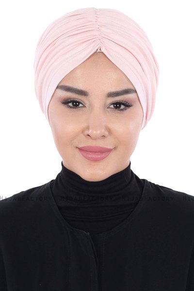 Jill - Oudroze Katoen Turban - Ayse Turban
