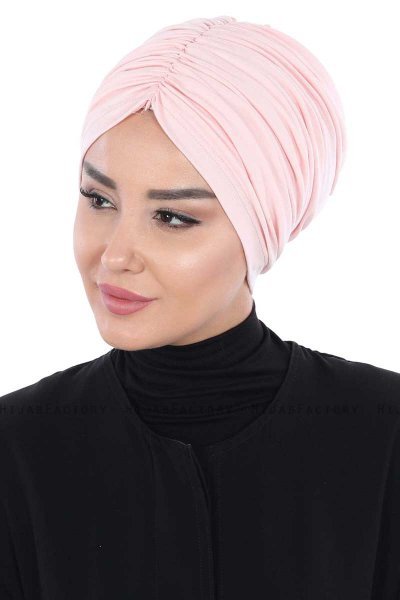 Jill - Oudroze Katoen Turban - Ayse Turban
