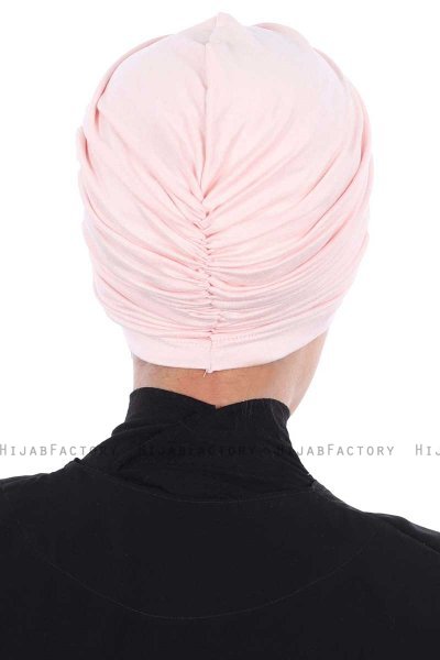 Jill - Oudroze Katoen Turban - Ayse Turban
