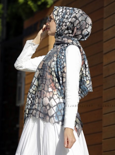Dounia - Steen Gevormde Hijab