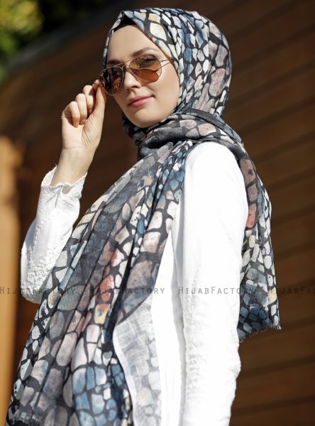 Dounia - Steen Gevormde Hijab