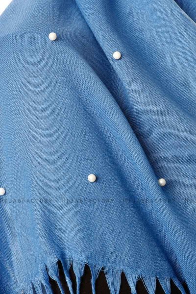 Kadri - Blauw Hijab Met Parels - Özsoy