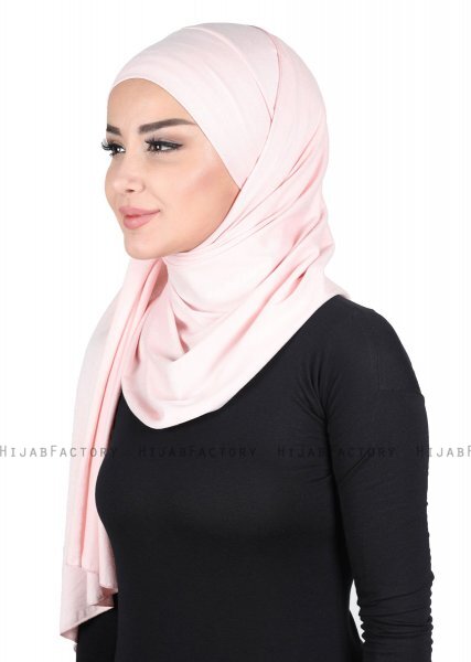 Kaisa - Oudroze Katoenen Praktisch Hijab