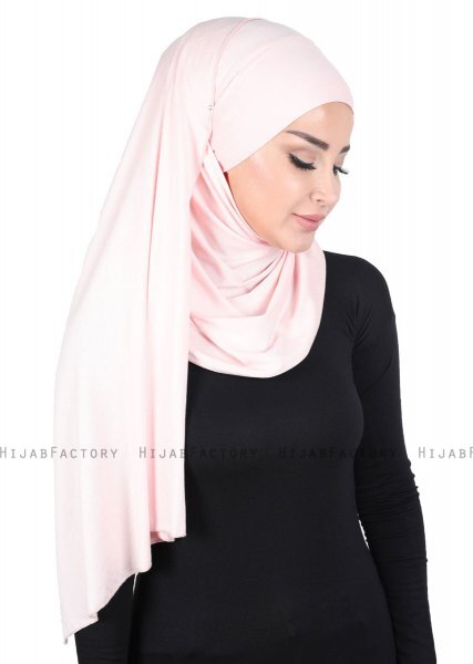 Kaisa - Oudroze Katoenen Praktisch Hijab